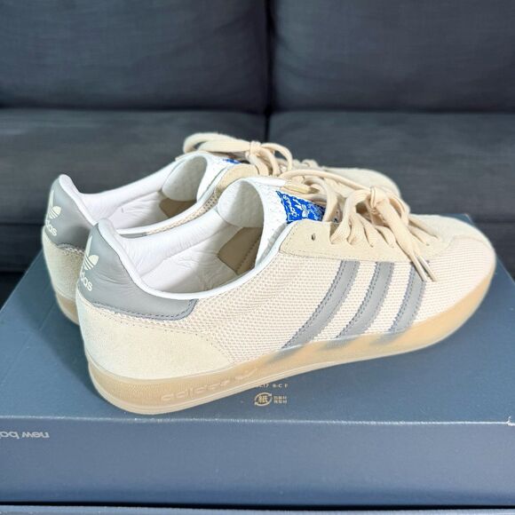 adidas Gazelle Indoor Pro Yellow Charcoal Brown Casual Sneakers Men\'s Size 10.5 main image 6